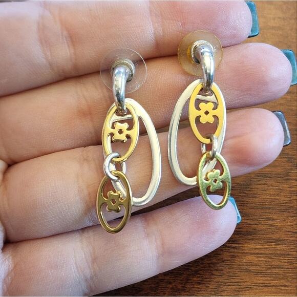 BRIGHTON MIXED metals dangle earrings - Picture 1 of 3